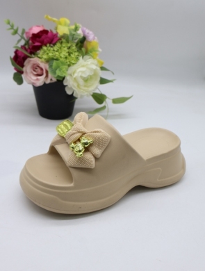 Basenówki damskie (36-41) 8006 KHAKI
