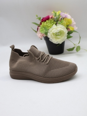 Buty sportowe damskie na płaskim (36-41) A70 KHAKI