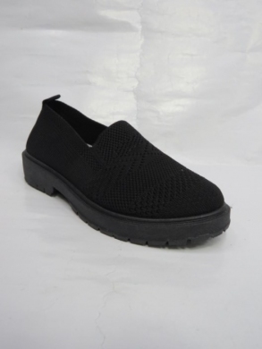Mokasyny damskie na płaskim (36-41) YC-10 BLACK