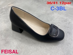 Czółenki damskie na obcasie (36-41) C-3