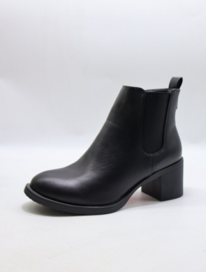 Botki damskie ocieplane na obcasie (36-41) JD2316 BL/PU