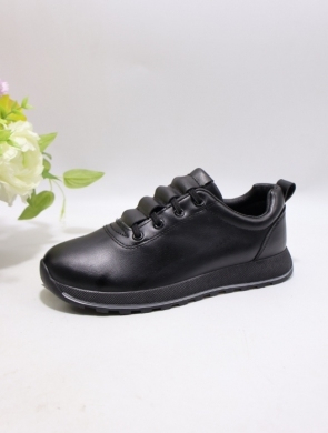 Buty sportowe damskie na płaskim (36-41) 81192-1 BLACK