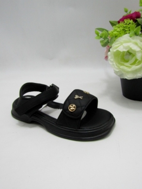 Sandały dziewczęce (29-34) 0690C BLACK