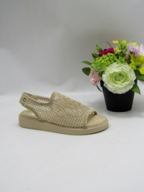 Sandały damskie na płaskim (36-41) 1773 BEIGE