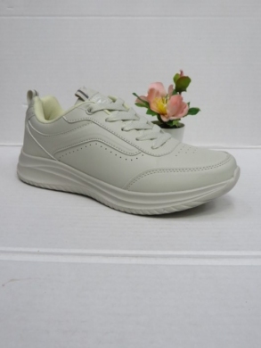 Buty sportowe damskie na płaskim (36-41) LXC 8444 BEIGE