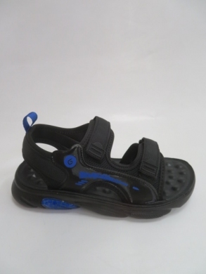 Sandały chłopięce (32-37) D936 BLACK/BLUE