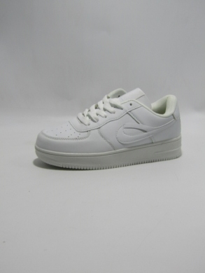 Buty sportowe damskie na płaskim (36-41) DN91-3  ALLWHITE