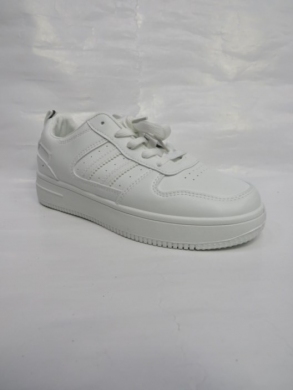 Buty sportowe damskie na płaskim (36-41) XHB-22 ALLWHITE