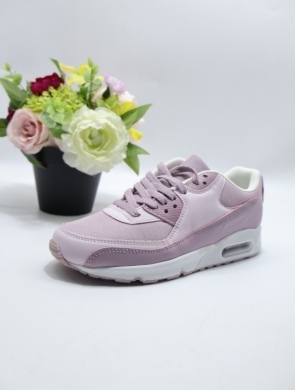 Buty sportowe damskie na płaskim (36-41) D8104-BL PINK/PURPLE
