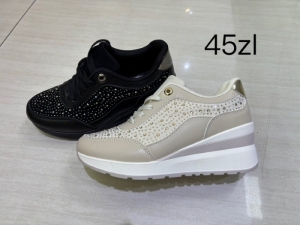 Buty sportowe damskie na koturnie (36-42) 6421