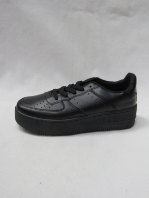 Buty sportowe damskie na płaskim (36-41) XKB-10 ALL BLACK