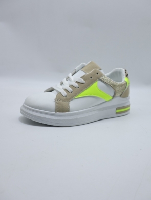 Buty sportowe damskie na płaskim (36-41) 8-95 WHITE