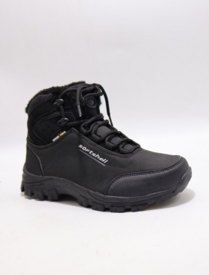 Trapery damskie ocieplane (36-41) 7-2239L BLACK