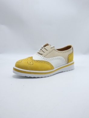 Półbuty damskie na płaskim (36-41) GQ72 YELLOW