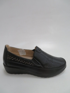 Półbuty damskie na koturnie (36-42) 8604-1 BLACK