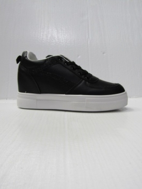 Buty sportowe damskie na płaskim (36-41) 85-938 BLACK