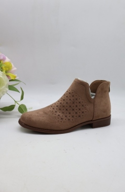 Botki damskie na płaskim (36-41) H2528-3 COFFE