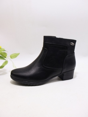 Botki damskie ocieplane na obcasie (36-41) HL61706-1