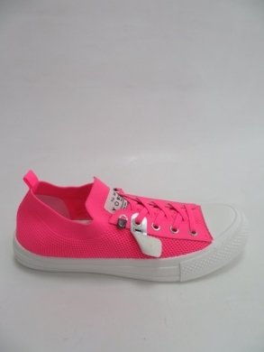 Trampki damskie na płaskim (36-41) PC05 FUSHIA