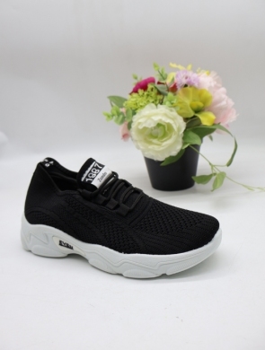 Buty sportowe damskie na płaskim (36-41) XG-31 BLACK