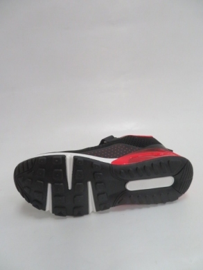 Buty sportowe dziewczęce (31-36) F28-1 BLACK/RED