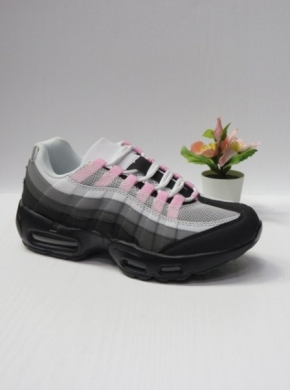 Buty sportowe damskie na płaskim (36-41) DS8334N GREY/PINK