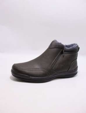 Botki męskie ocieplane (40-46) 1377-3 GREY