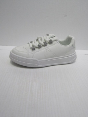 Buty sportowe damskie na płaskim (36-41) B1043 WHITE