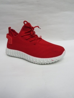 Buty sportowe damskie na płaskim (36-41) W19-4 RED