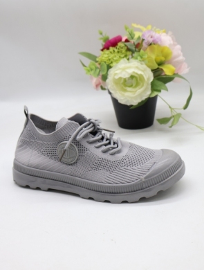 Buty sportowe damskie na płaskim (36-41) FB-05 GREY