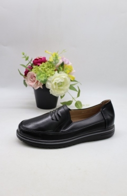 Półbuty damskie na płaskim (36-42) 26107-1 BL