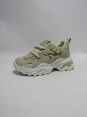 Buty sportowe damskie na płaskim (36-41) 1W-N2 BEIGE