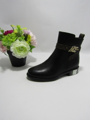 Botki damskie na płaskim (36-41) BL59 BLACK