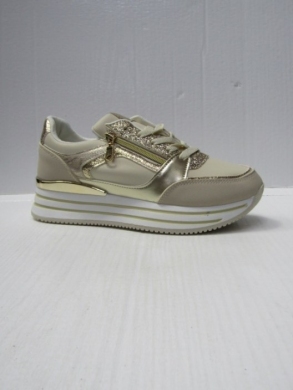 Buty sportowe damskie na płaskim (36-41) K1713 BEIGE