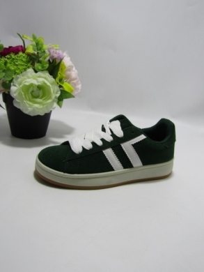 Buty sportowe damskie na płaskim (36-41) BM-1101 GREEN