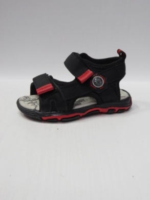 Sandały chłopięce (25-30) D962 BLACK/RED
