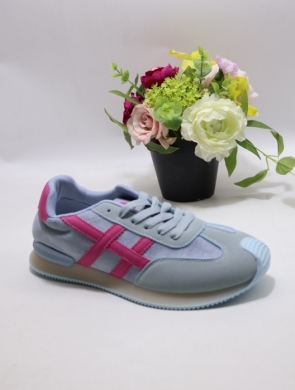 Buty sportowe damskie na płaskim (36-41) WX-191 BLUE