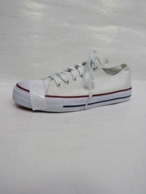Trampki damskie na płaskim (36-41) 3916-3 WHITE