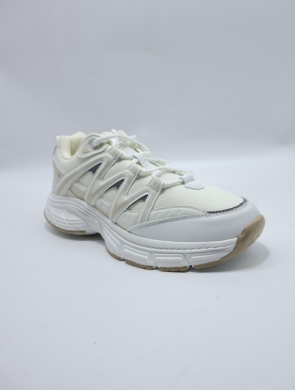 Buty sportowe damskie na płaskim (36-41) ED376-4 WHITE