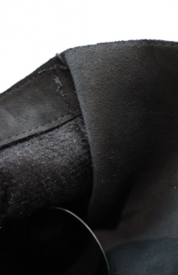 Kozaki damskie ocieplane na płaskim (36-41) CS033 BLACK