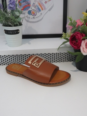 Klapki damskie na płaskim (36-41) M13 CAMEL