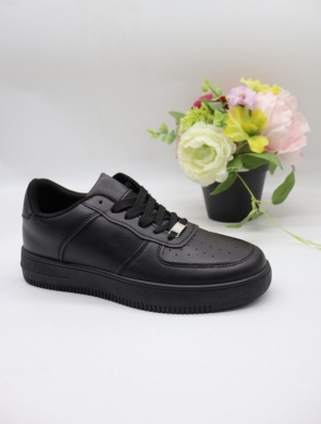 Buty sportowe damskie na płaskim (36-41) EV-43 ALLBLACK