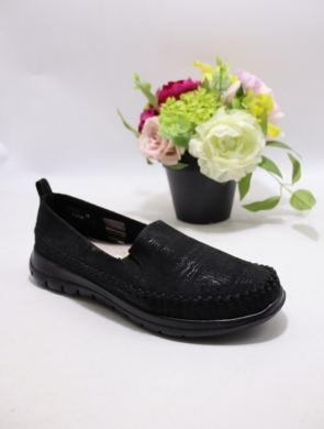 Mokasyny damskie na płaskim (36-41) XJK-25801-1 BLACK