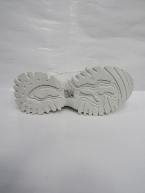 Sneakersy damskie niskie (36-41) 6810-8 WHITE