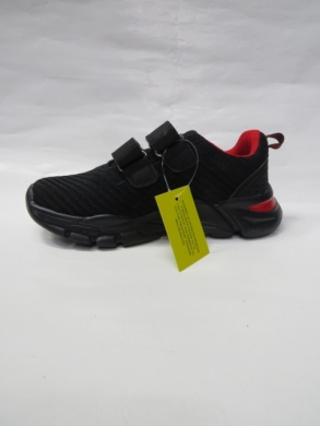 Buty sportowe chłopięce (32-37) F771 BLACK/RED