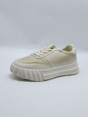 Buty sportowe damskie na płaskim (36-41) VL166 BEIGE