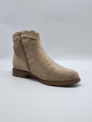 Botki damskie na płaskim (36-41) H2430-2 KHAKI