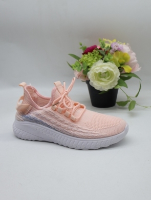 Buty sportowe damskie na płaskim (36-41) J-16 PINK