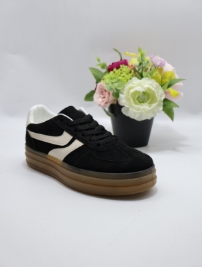 Buty sportowe damskie na płaskim (36-41) BH-2205 BLACK