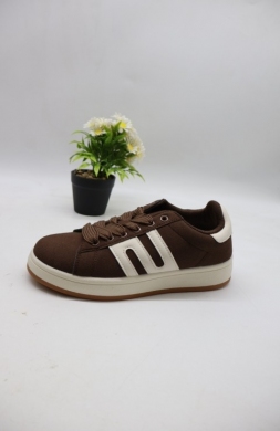 Buty sportowe damskie na płaskim (36-41) 8067 BROWN